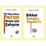 Cihat E. Çiçek Dikkat Zengin Yapabilir + Sen Uyurken Paran Senin İçin Çalışsın (2 Kitap)