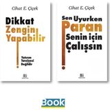 Cihat E. Çiçek Kitap Seti / Dikkat Zengin Yapabilir - Sen Uyurken Paran Senin Için Çalışsın