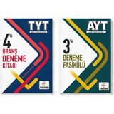 Çıkarım Yayınları Tyt Ayt Deneme Seti | Tyt 4’lü Branş Deneme Kitabı + Ayt 3’lü Deneme Fasikülü | Yks Üniversite Hazırlık