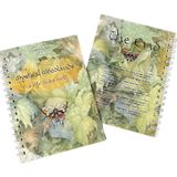 Çıkartma Kitabı, Dergi Çıkartmaları, Yetişkinler, Gençler ve Çocuklar için Çıkartma Kitabı, Çıkartma Kitabı, (A5) 10 Sayfa Şeffaf ve Washi Levhalar Vintage Çıkartmalar El Sanatları (Mistik Ormanlık)