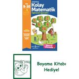 Çıkartmalarla Kolay Matematik 9-10 Yaş + Boyama Kitabı