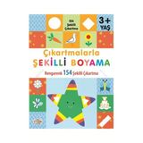 Çikartmalarla Şekilli Boyama 3+Yaş Parıltı