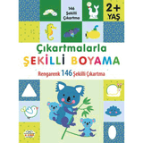 Çıkartmalarla Şekilli Boyama - Rengarenk 146 Şekilli Çıkartma