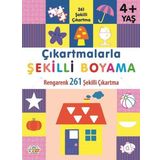 Çıkartmalarla Şekilli Boyama - Rengarenk 261 Şekilli Çıkartma - 0-6 Yaş Yayınları