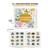 Çıkartmalı Boyama Kitabı 3 Yaş + 714360