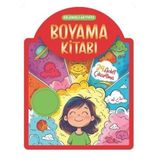 Çıkartmalı Boyama Kitabı - Kırmızı - Eğlenceli Aktivite