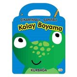 Çıkartmalı Çantalı Kolay Boyama Kurbağa 0-6 Yaş Yayınları