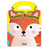 Çıkartmalı Çantalı Kolay Boyama Tilki 0-6 Yaş Yayınları