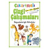 Çıkartmalı Çizgi Çalışmaları - Hayvanlarla İlgili Aktiviteler -Kolektif