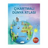 Çıkartmalı Dünya Atlası - Ülkelerin Özellikleri Alice Pearcey - Alice Pearcey,Fiona Patchett