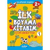 Çıkartmalı İlk Boyama Kitabım 2+ Yaş-1