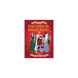 Çıkartmalı Kıyafetleriyle Kral Arthur ve Büyücü Merlin - Struan Reid