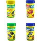 Ciklet Balığı Için Özel Yem Seti 100 ml x 4 Adet