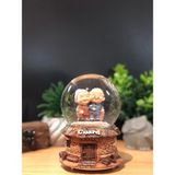 Çiko Toys Kar Tanesi Püskürtmeli Işıklı Ölümsüz Aşk Kar Küresi Dede Nine
