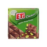 Çikolata Antep Fıstıklı Kare 60 Gr 6 Adet