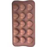 Çikolata Kalıbı - Silikon - Kalp (Klp-21)