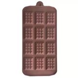 ÇİKOLATA KALIBI - SİLİKON - MİNİ TABLET (MNT-12)