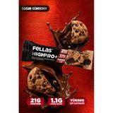 Çikolata Kaplı Highpro Protein Bar - Kurabiye Aromalı (50 G) - 12 Adet