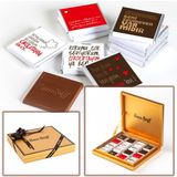 Çikolata Paketi 32 Adet Madlen Çikolata Gold Kutu