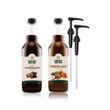 Çikolata &Toffee Nut Aromalı Kahve & Meyve Şurubu 2 x 700 ml.