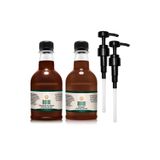 Çikolatalı Kurabiye & Karamel Aromalı Kahve & Meyve Şurubu 2 x 300 ml.