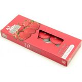Çilek Kokulu 10'lu Bozkurt Tealight Mum