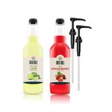 Çilek & Lime Aromalı Kahve & Meyve Şurubu 2 x 700 ml.