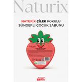 Çilek Şekilli Süngerli Çocuk Sabunu 130Gr