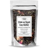 Çilek ve Siyah Çay - 40 gr