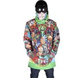 Çılgın Tasarım Snowboard ve Kayak Montu SS7647 - 3 - 4 Yaş - Yeşil