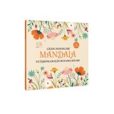 Çılgın Zeka Çiçek Desenleri Yetişkinler İçin Mandala Boyama Kitabı