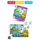Çılgın Zeka Dinozor Oyunları Mini Puzzle 40 Parça 3-7 Yaş Çocuk Puzzle Yapboz