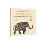 Çılgın Zeka Hayvan Figürleri Yetişkinler İçin Mandala Boyama Kitabı