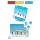 Çılgın Zeka Kardan Adam Mini Puzzle 40 Parça 3-7 Yaş Çocuk Puzzle Yapboz