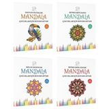 Çılgın Zeka Mandala Boyama Kitabı Seti Çocuklar İçin Eğlenceli Okul Öncesi Etkinlikler