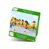 Çılgın Zeka Mutlu Çocuklar Mini Puzzle 40 Parça 3 4 yaş çocuk puzzle ve yapboz 5 - 6 yaş çocuk puzzle ve yapboz