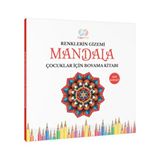 Çılgın Zeka Renklerin Gizemi Mandala Çocuklar İçin Boyama Kitabı 30 Yaprak 60 Sayfa Eğitici