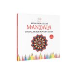 Çılgın Zeka Renklerin Gizemi Mandala Çocuklar İçin Mandala Boyama Kitabı