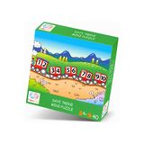 Çılgın Zeka Sayı Treni Mini Puzzle 40 Parça 3 4 yaş çocuk puzzle ve yapboz 5 - 6 yaş çocuk puzzle ve yapboz