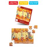 Çılgın Zeka Sonbahar Günü Mini Puzzle 40 Parça 3-7 Yaş Çocuk Puzzle Yapboz
