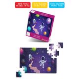 Çılgın Zeka Uzay Aracı Mini Puzzle 40 Parça 3-7 Yaş Çocuk Puzzle Yapboz