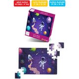 Çılgın Zeka Uzay Aracı Mini Puzzle 40 Parça 3-7 Yaş Eğlenceli Tasarımlı Çocuk Yapboz