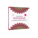 Çılgın Zeka Zor Desenler Yetişkinler İçin Mandala Boyama Kitabı