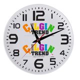 Çılgıntrend 20 x 20 cm Firmaya Özel Logolu Cam Duvar Saati