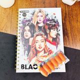 Çılgıntrend Bts Girl Tasarımlı Konuşan Ajanda ve Havuç Fosforlu Kalem Seti