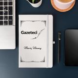Çılgıntrend Gazetecilere Özel Kişiye Özel Deri Kapak Hediyelik Not Defteri