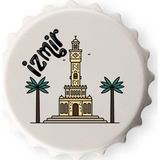 Çılgıntrend İzmir Tasarımlı Açacak Magnet (1 Adet)