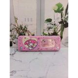 Çılgıntrend Kawaii Sanrio Kuromi Cinnamoroll Pom Pom Purin My Melody Metal Kalemlik Kalem Kutusu - Pembe