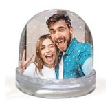 çılgıntrend Kişiye Özel Çift Taraflı Fotoğraflı Kar Küresi