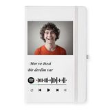 çılgıntrend Kişiye Özel Spotify Barkod Tasarımlı Defter